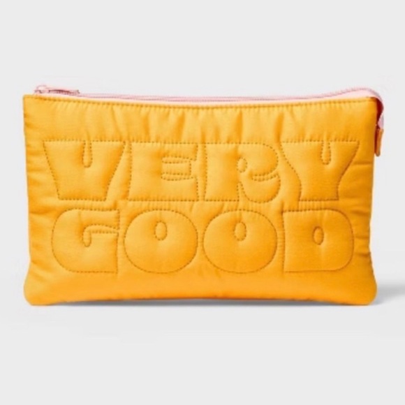Tabitha Brown Accessories - TABITHA BROWN for Target | zippered yellow pouch